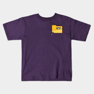 Lemur in a Folder Icon Kids T-Shirt